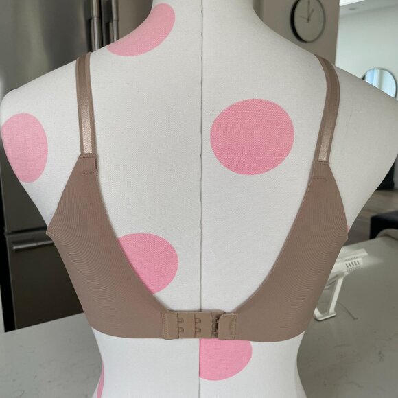 Warner's No Side Effects Collection Underwire Nylon T Shirt Bra Taupe 34C NWT - Picture 5 of 11